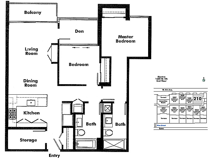 Floor plan 210