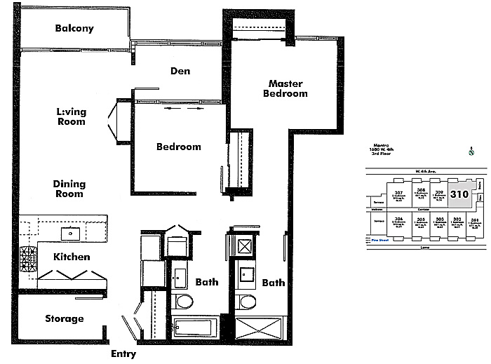 Floor plan 310
