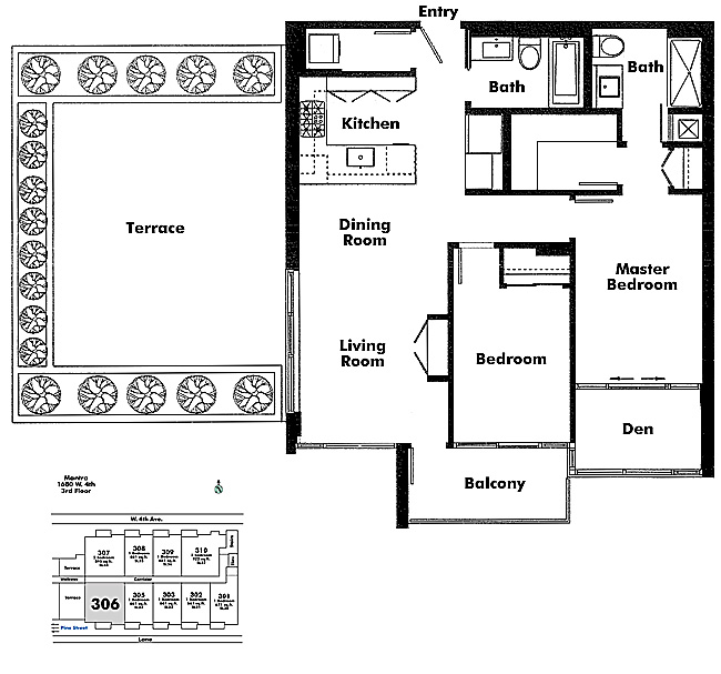 Floor plan 306