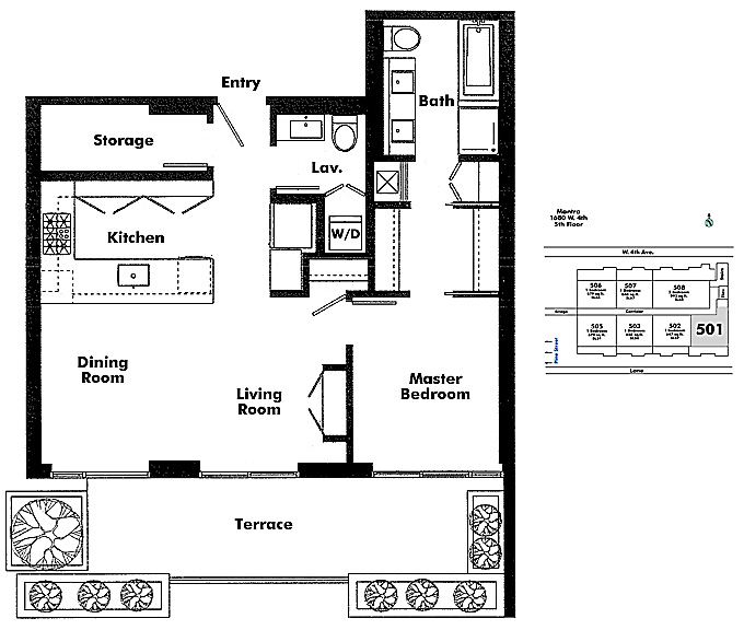 Floor plan 501