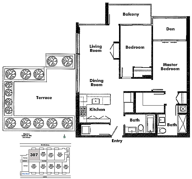 Floor plan 307