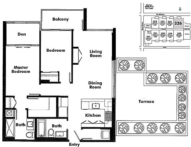 Floor plan 326