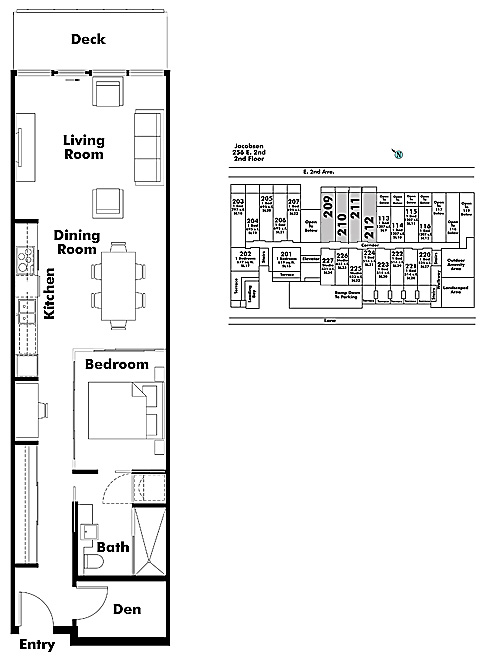 Floor plan 212
