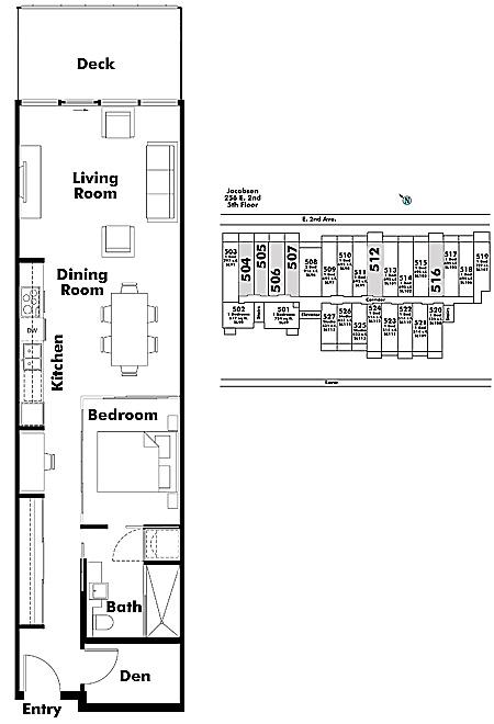 Floor plan 507