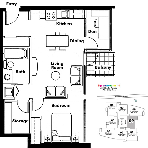 Floor plan 2109