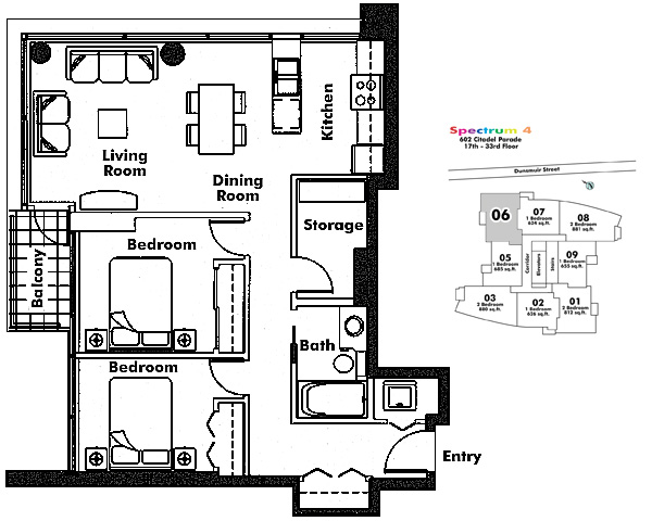 Floor plan 2106