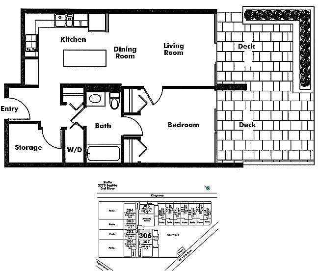 Floor plan 306
