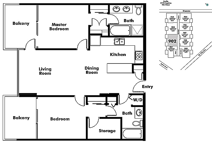Floor plan 902
