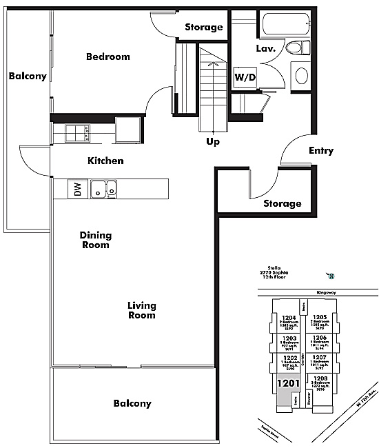Floor plan 1201
