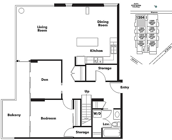 Floor plan 1204