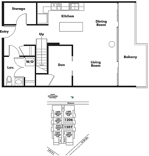 Floor plan 1207
