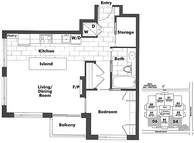 Floor plan 506
