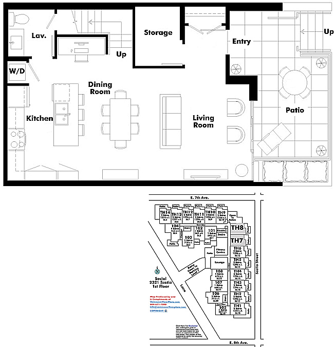 Floor plan TH107