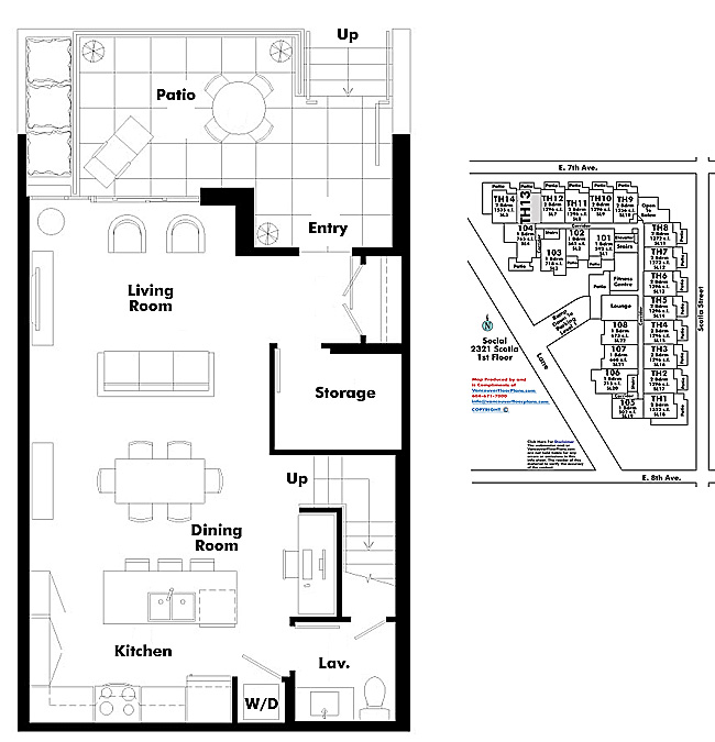 Floor plan TH113