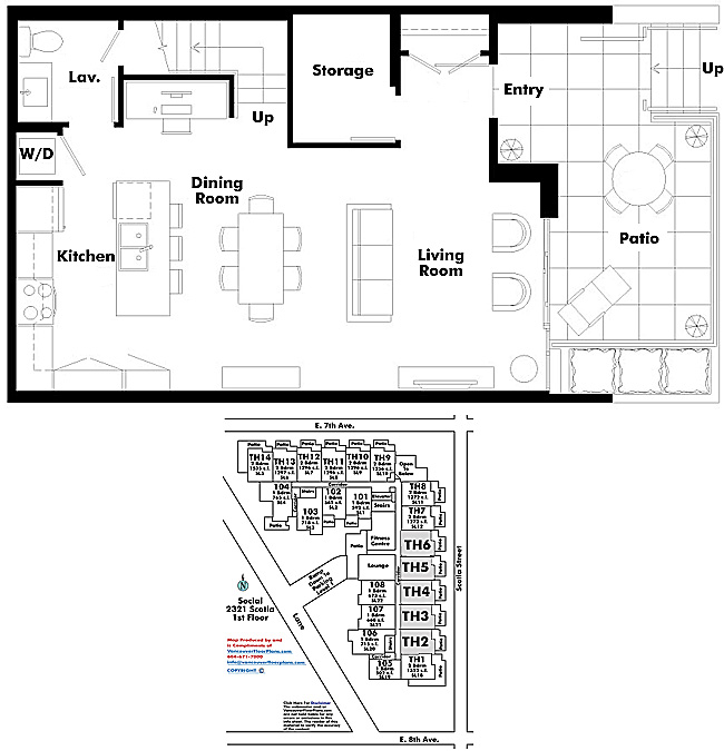 Floor plan TH102