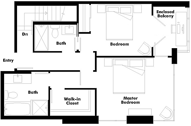 Floor plan TH101