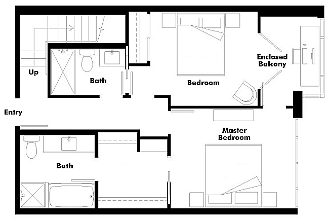 Floor plan TH102