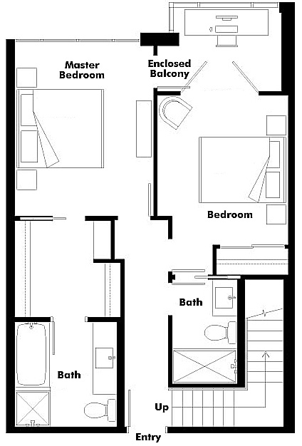 Floor plan TH109