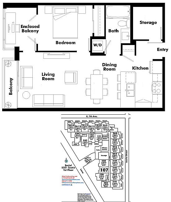 Floor plan 107