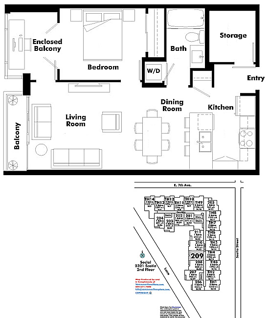 Floor plan 209