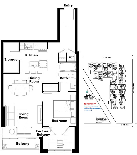 Floor plan 203