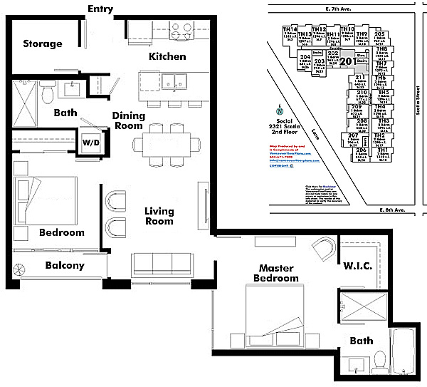 Floor plan 201