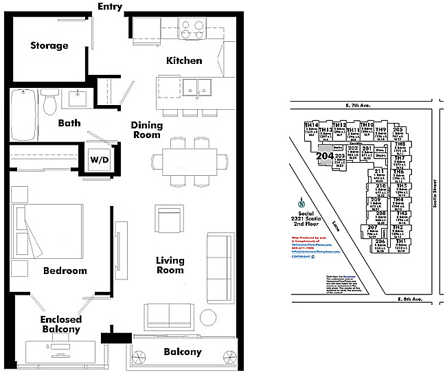 Floor plan 204