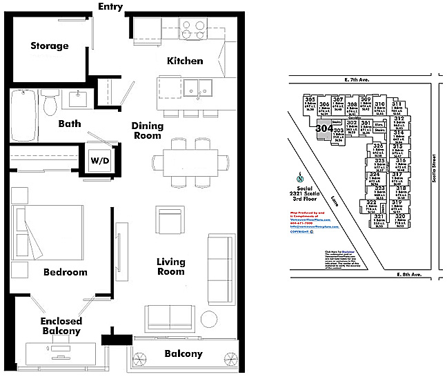 Floor plan 304