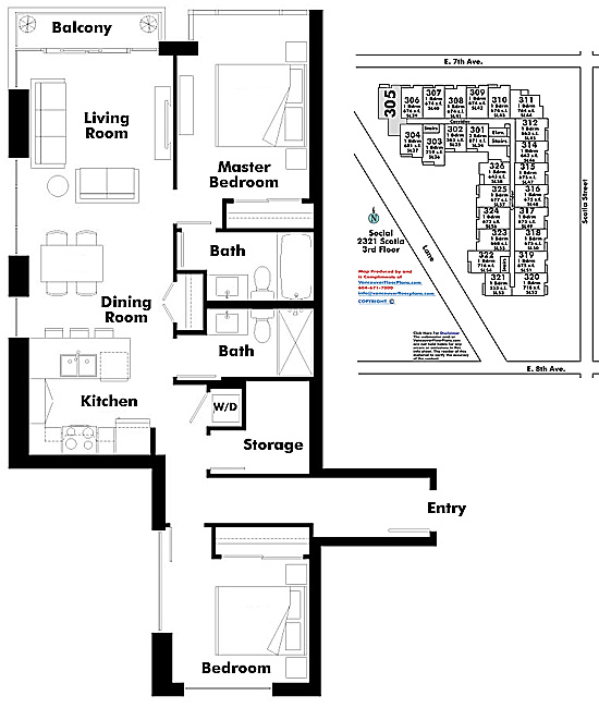 Floor plan 305