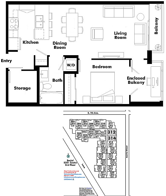 Floor plan 312