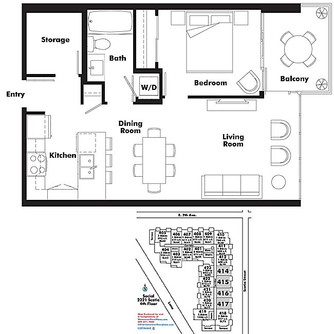 Floor plan 417