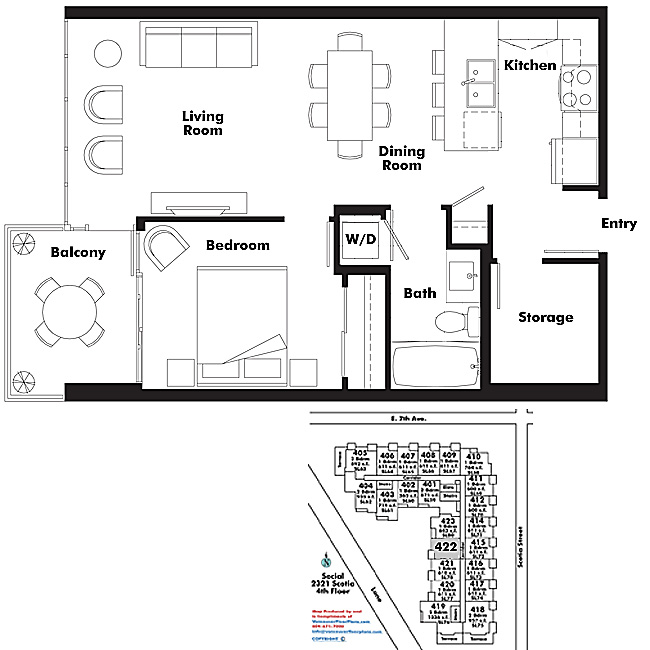 Floor plan 422