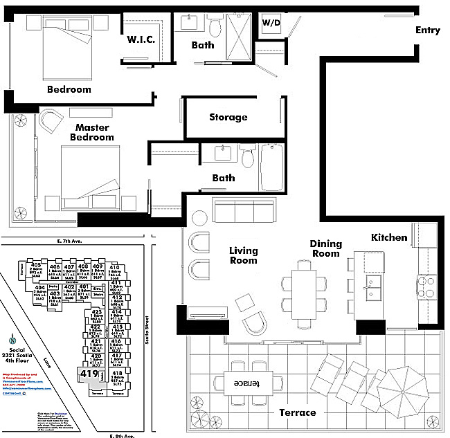 Floor plan 419