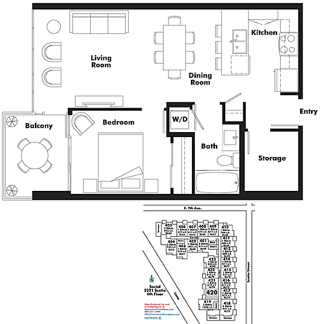 Floor plan 420