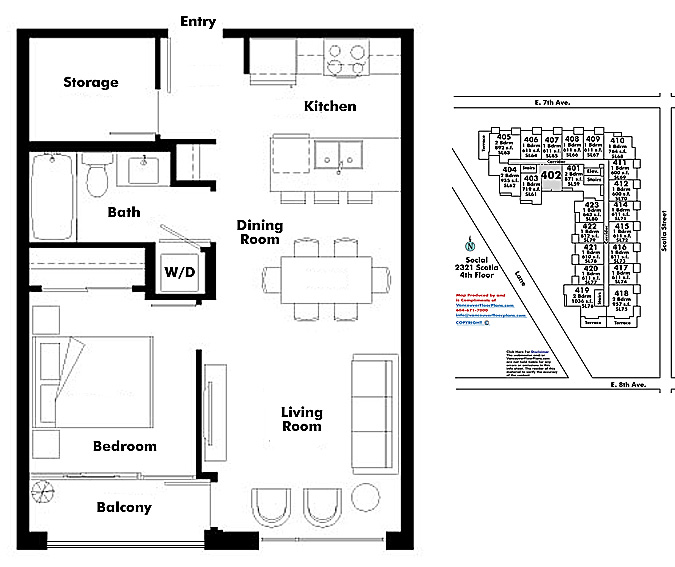 Floor plan 402