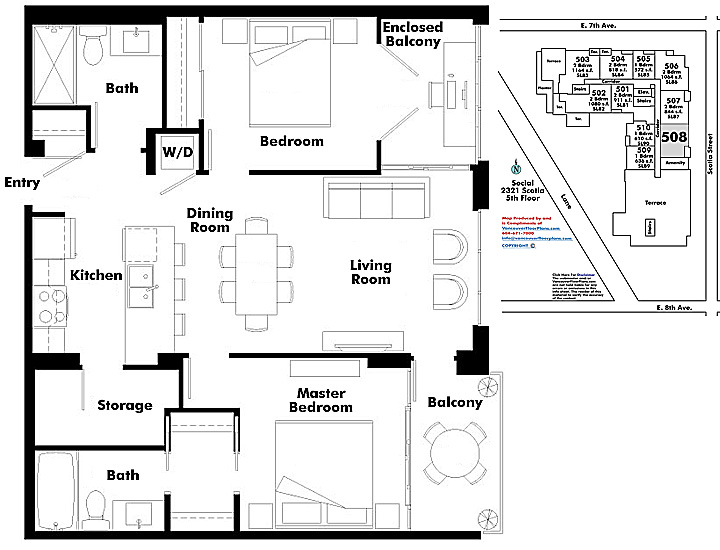 Floor plan 508