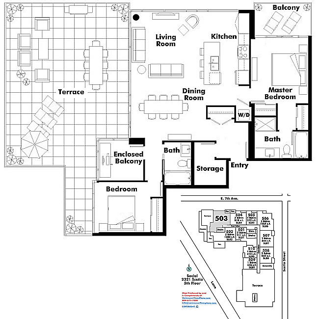 Floor plan 503