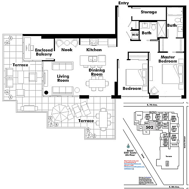 Floor plan 502