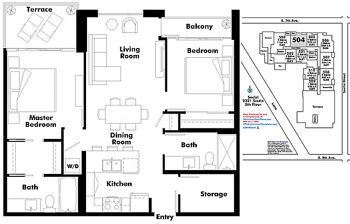 Floor plan 504