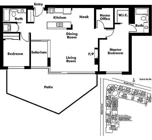 Floor plan 301