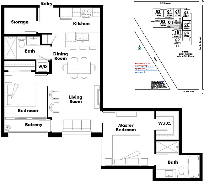 Floor plan 601