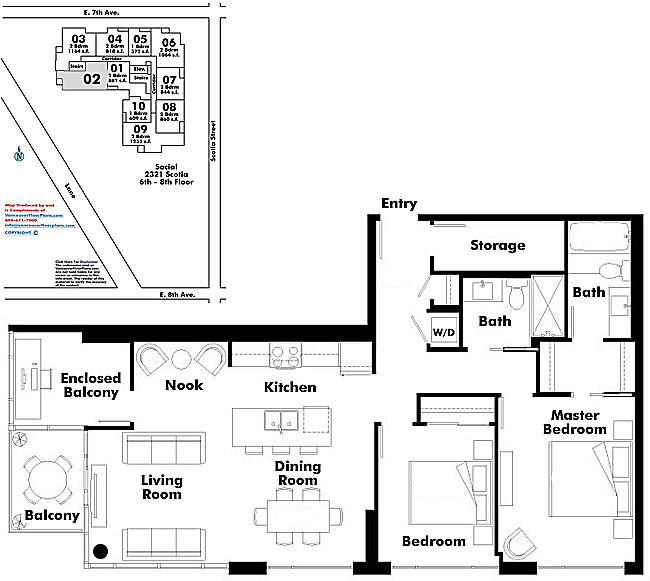 Floor plan 602