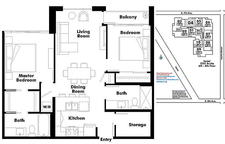 Floor plan 604