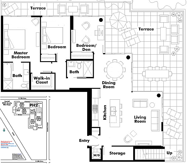 Floor plan PH902