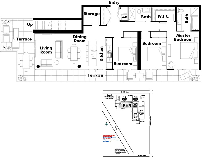 Floor plan PH904