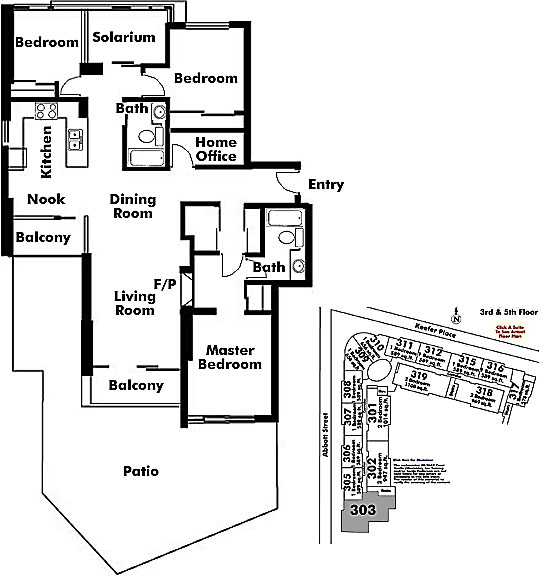 Floor plan 303
