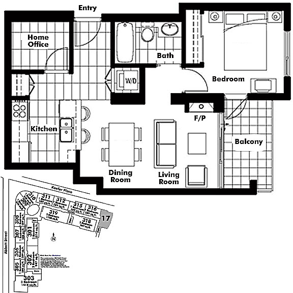 Floor plan 317