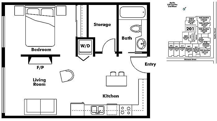 Floor plan 201