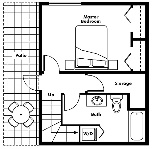 Floor plan 203