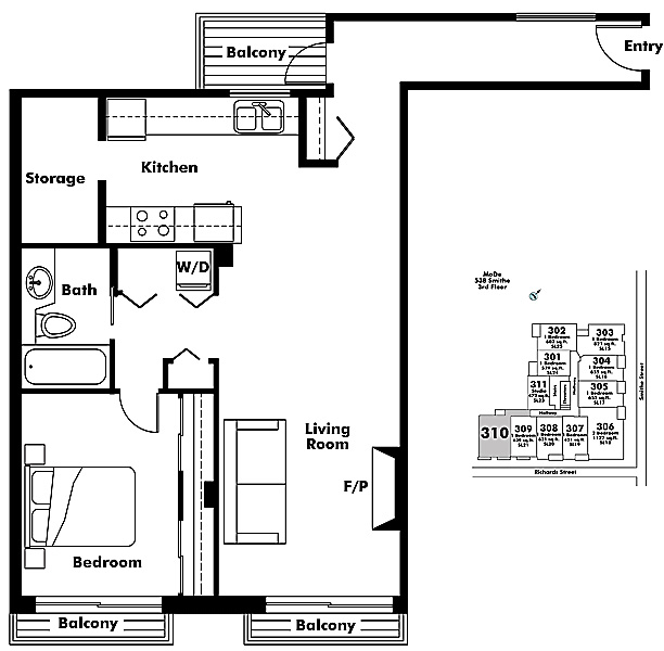 Floor plan 310